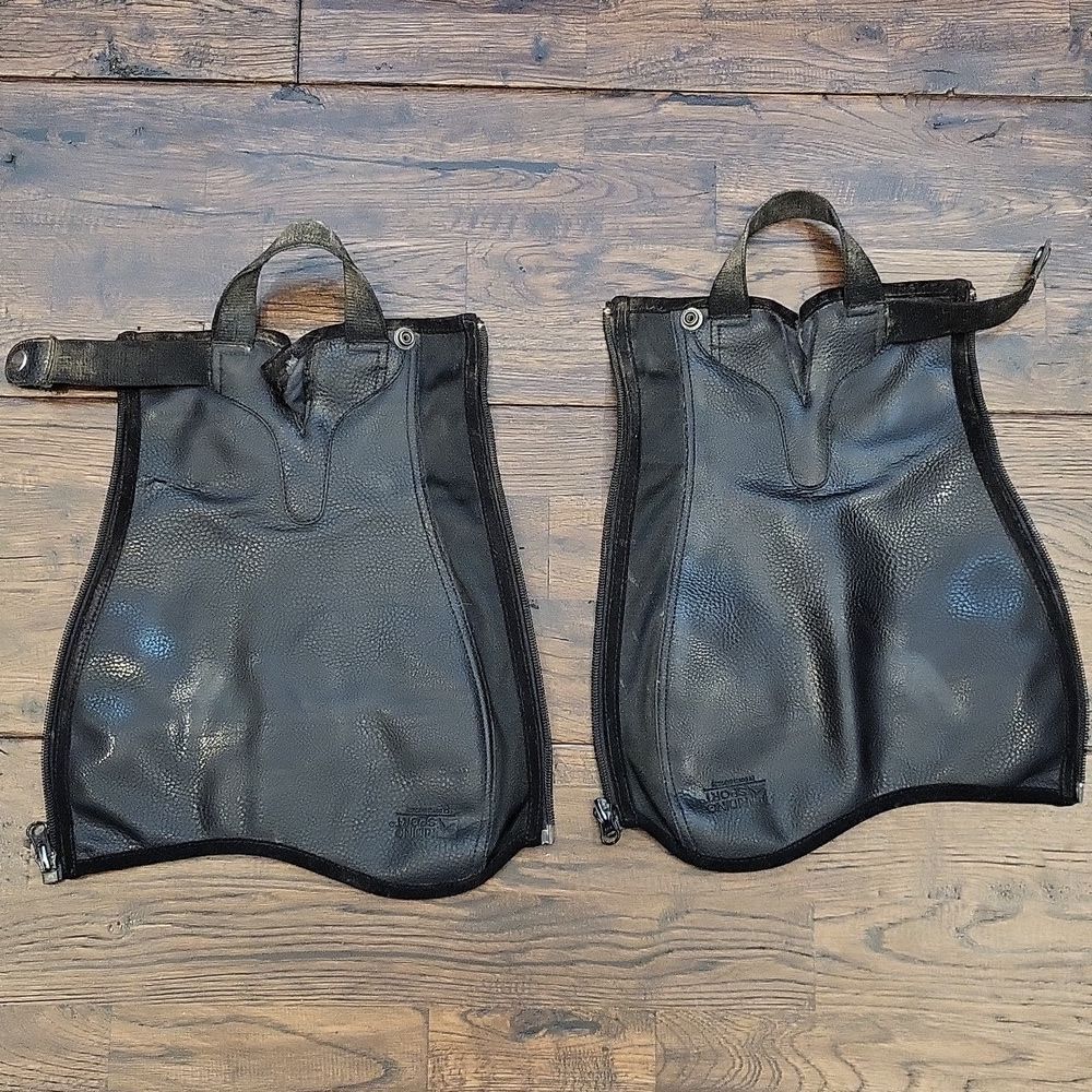 Kids Black Riding Chaps